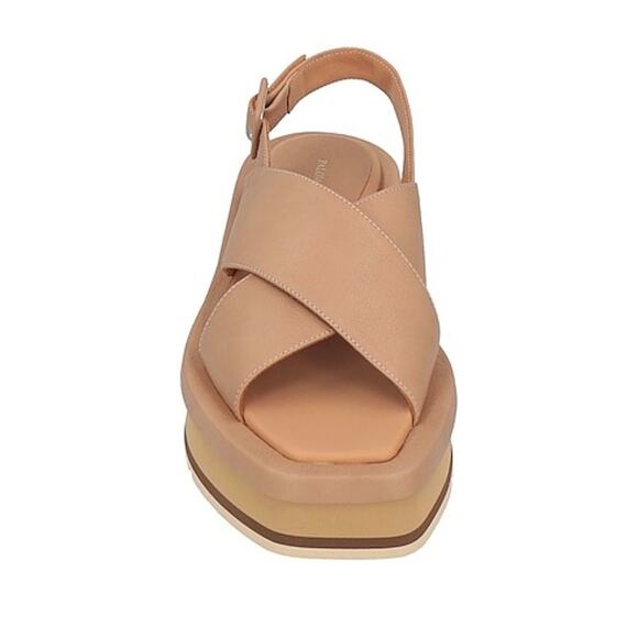 Paloma Barcelo beige Madidi slingback wedge sandals size 40/ US 9.5 - Picture 14 of 14